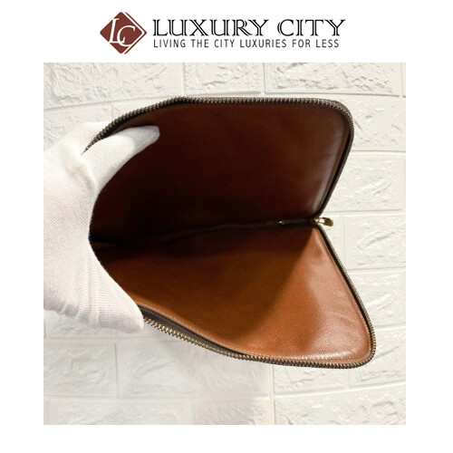 [Luxury City] Preloved Vintage Louis Vuitton Monogram Clutch Bag