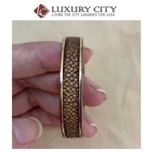[Luxury City] Preloved Used Fendi Bracelet The Fendiasta Gold Plated