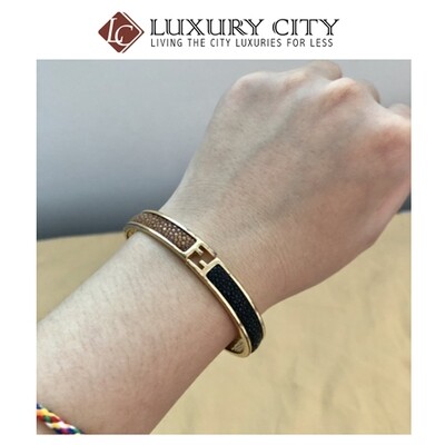 [Luxury City] Preloved Used Fendi Bracelet The Fendiasta Gold Plated