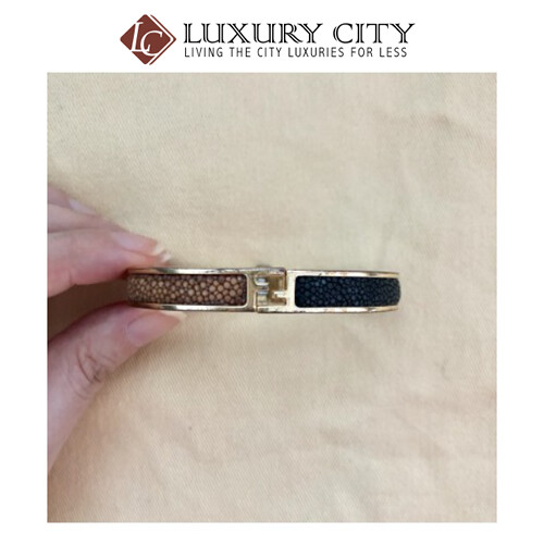 [Luxury City] Preloved Used Fendi Bracelet The Fendiasta Gold Plated