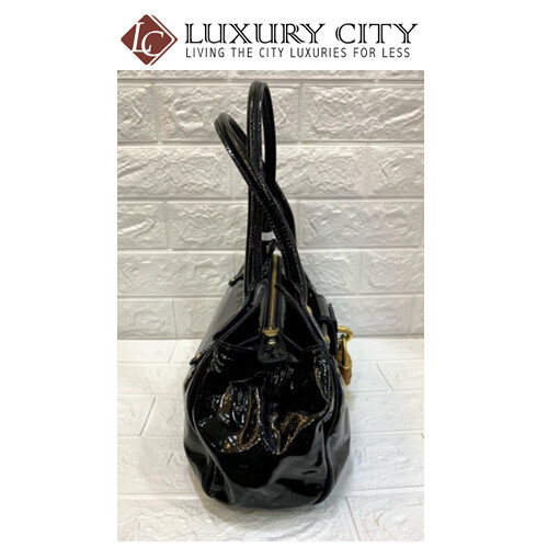 [Luxury City] Preloved Authentic Salvatore Ferragamo Black Handbag