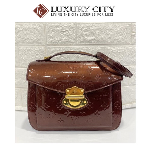 Preloved Louis Vuitton Miranda Handle Patent Leather Bag