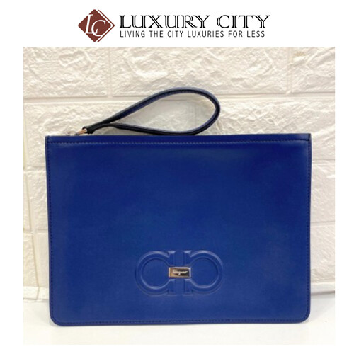[Luxury City] Preloved Authentic Salvatore Ferragamo Clutch