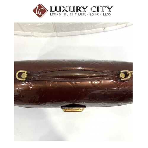 Preloved Louis Vuitton Miranda Handle Patent Leather Bag