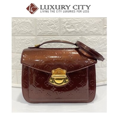 Preloved Louis Vuitton Miranda Handle Patent Leather Bag