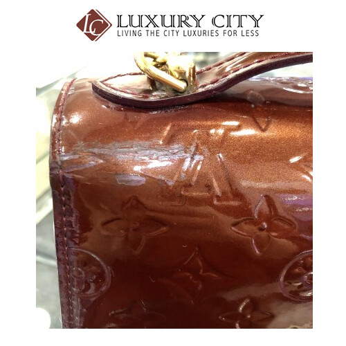 Preloved Louis Vuitton Miranda Handle Patent Leather Bag