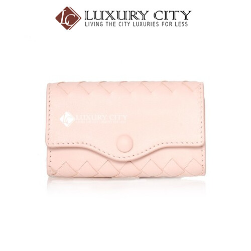 [Luxury City] Bottega Veneta Keyholder Cream