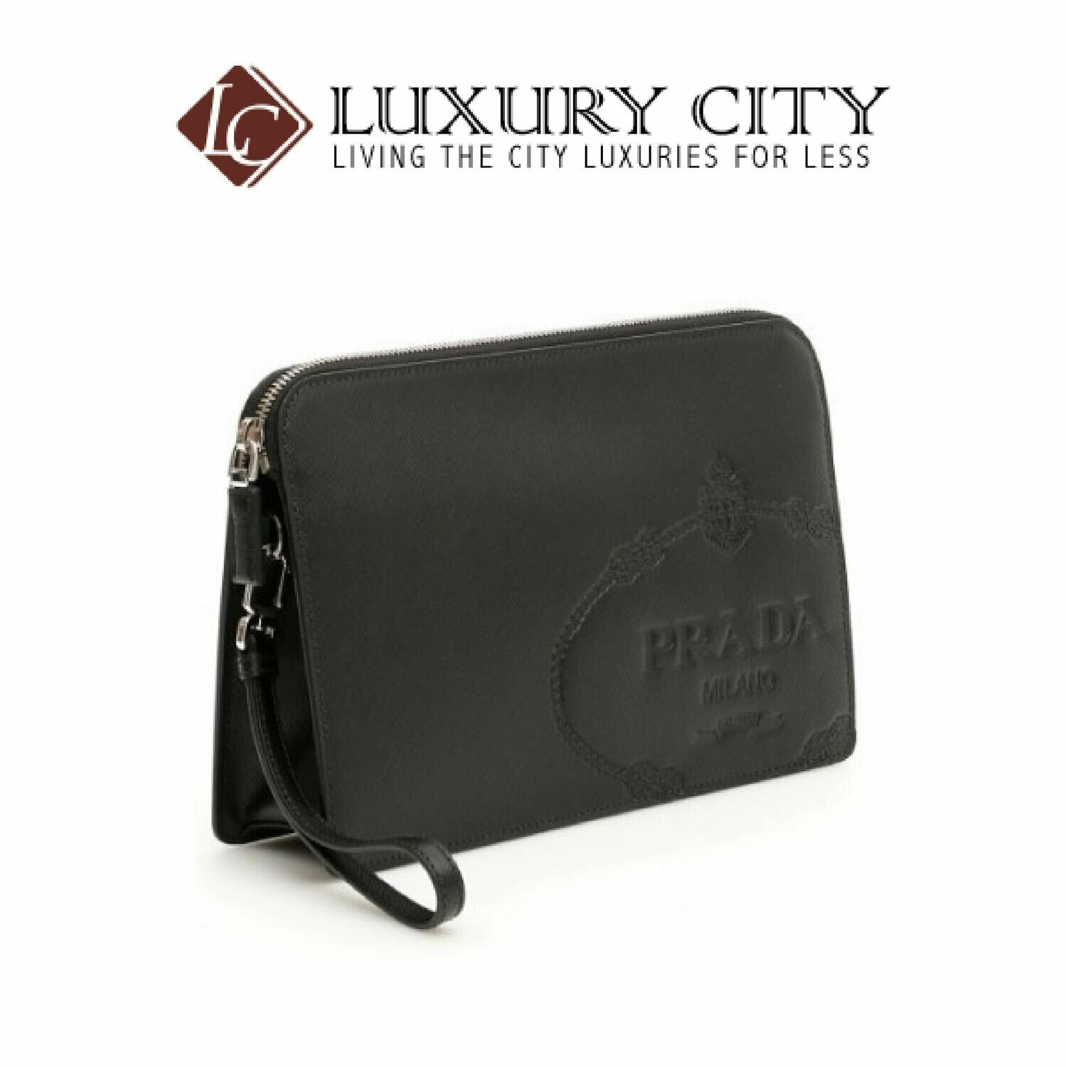 [Luxury City] Prada Saffiano Travel Pouch Prada-2VF056