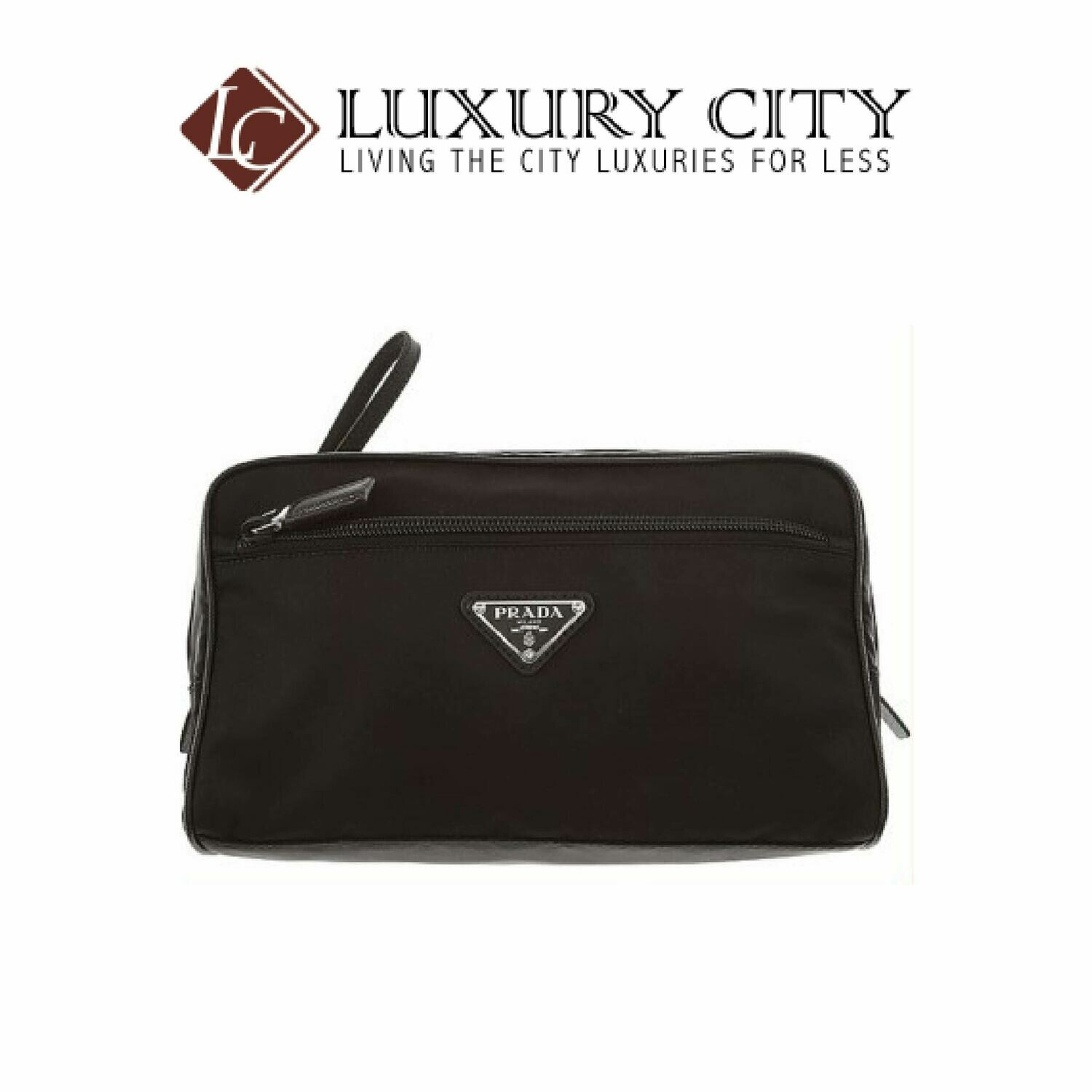[Luxury City] Prada Men's Black Bags Prada-2NE013