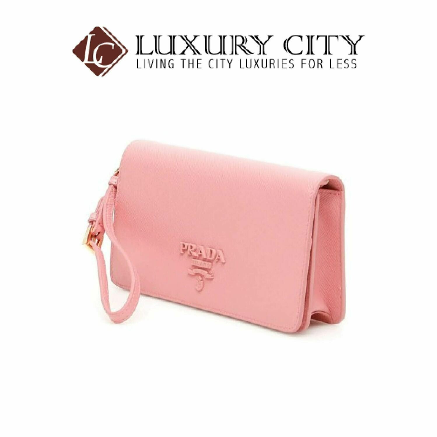 [Luxury City] Prada Mini Saffiano Bag Prada-1DH029 (Light Pink)