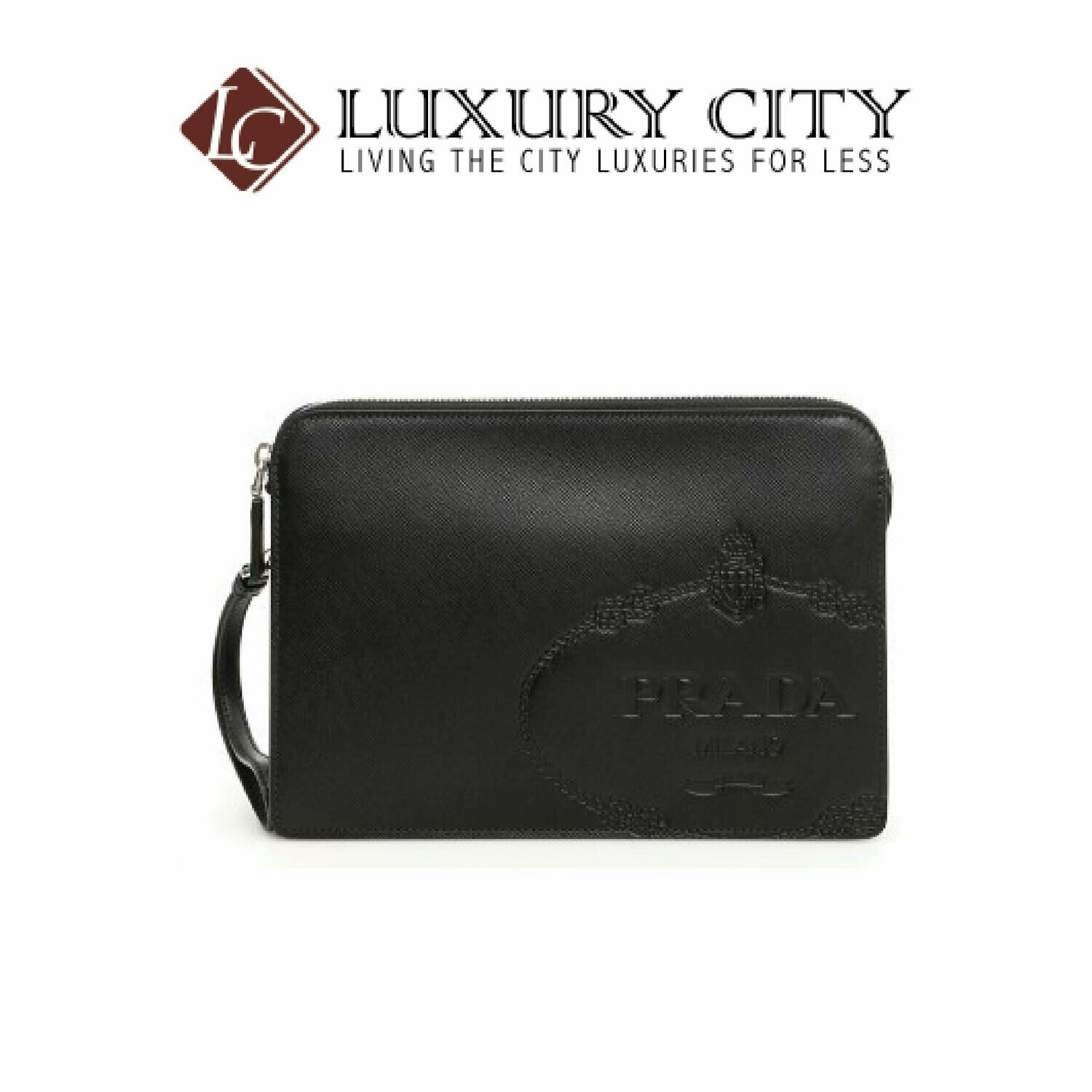 [Luxury City] Prada Saffiano Travel Pouch Prada-2VF056