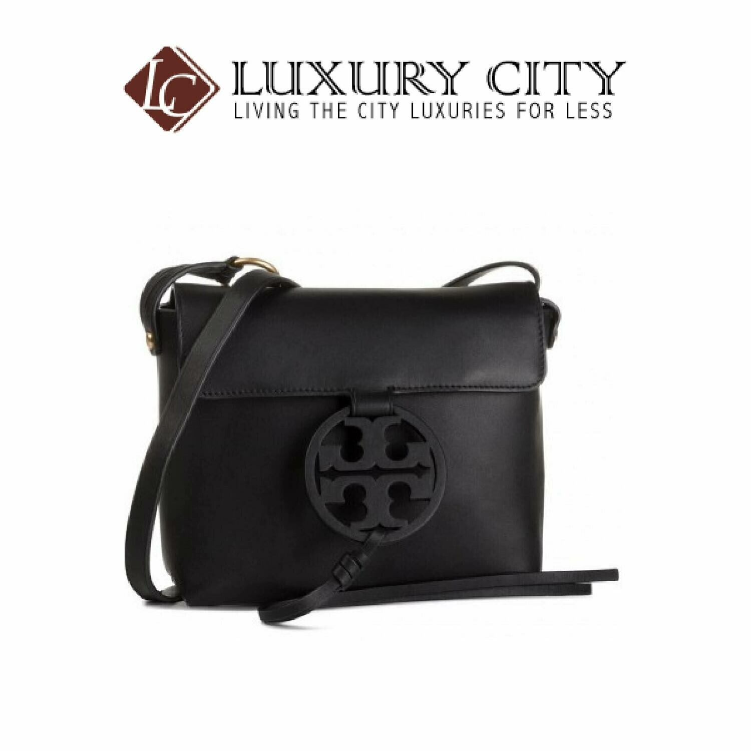 [Luxury City] Tory Burch Miller Crossbody Black Tory Burch Tory- 55185