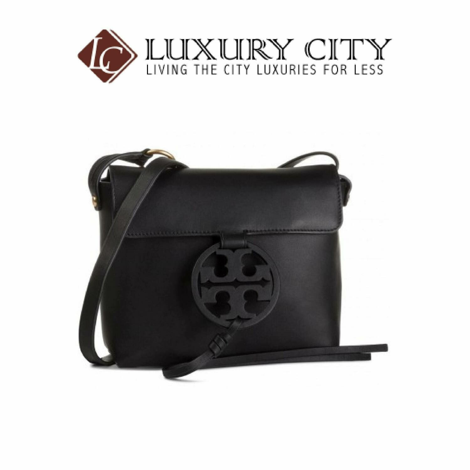 [Luxury City] Tory Burch Miller Crossbody Black Tory Burch Tory- 55185