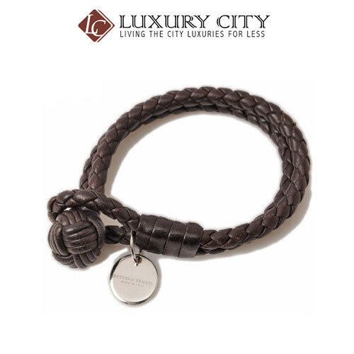 [Luxury City] Bottega Veneta Espresso Intrecciato Nappa Bracelet