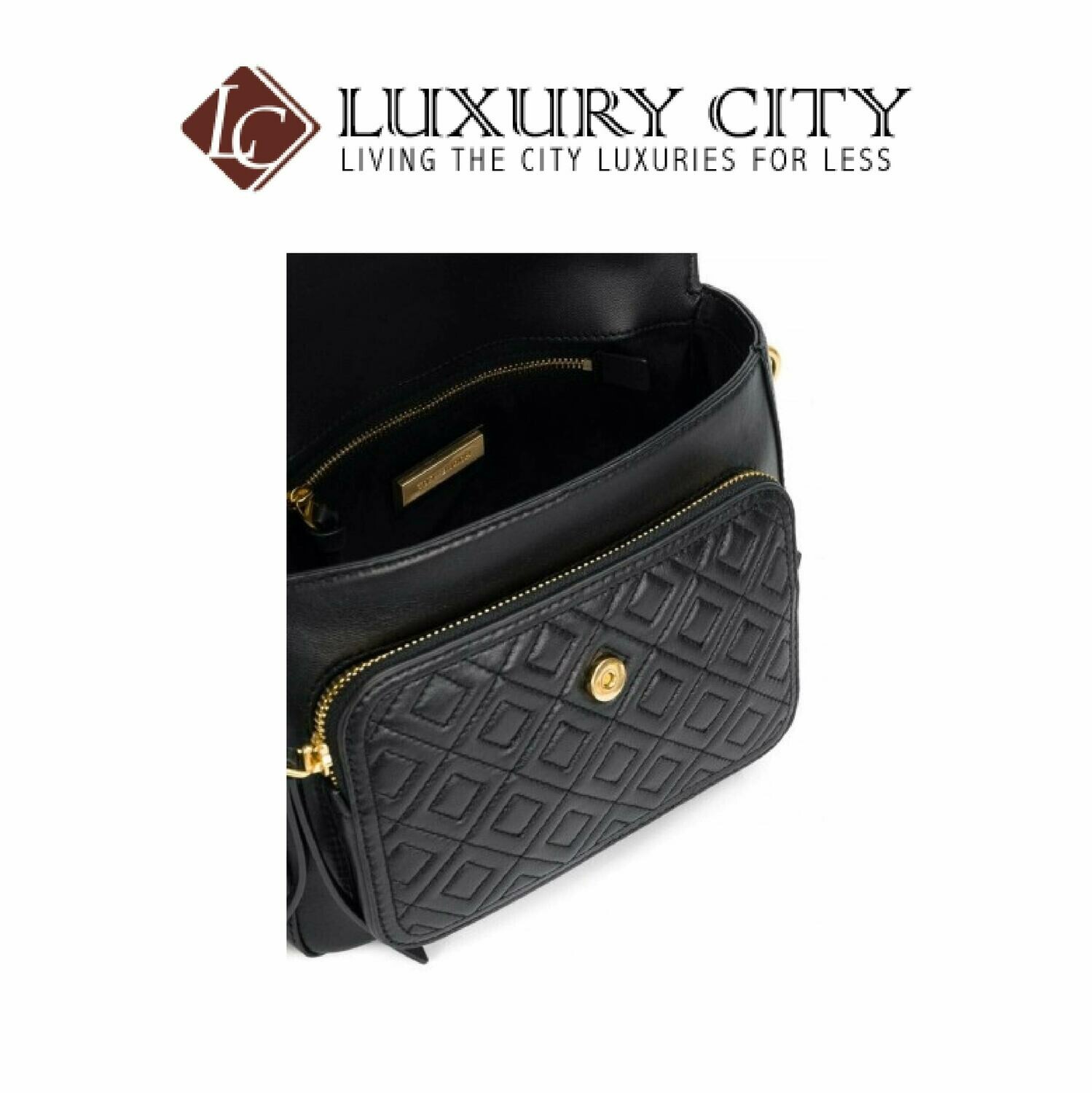 [Luxury City] Tory Burch Fleming Satchel Black Toryburch - 45174