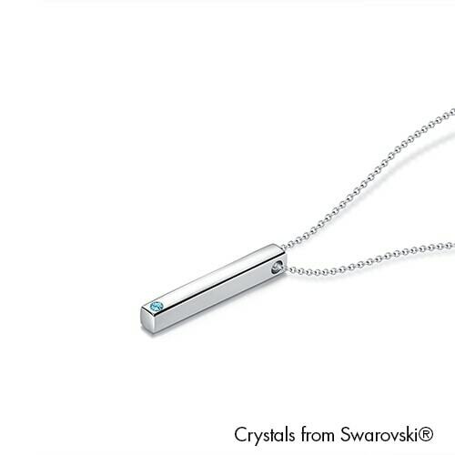 LUSH Solitaire Bar Necklace