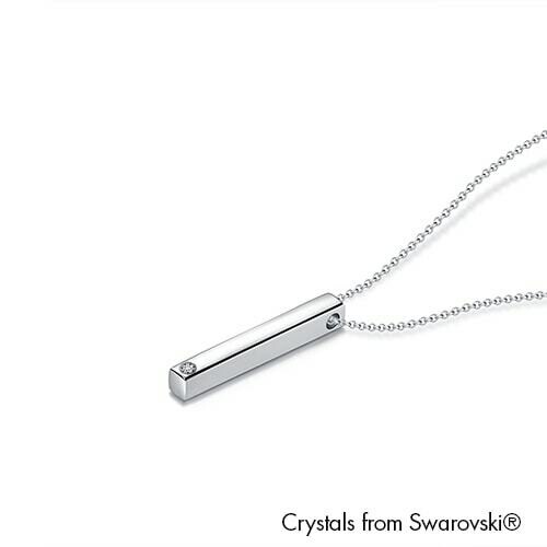 LUSH Solitaire Bar Necklace