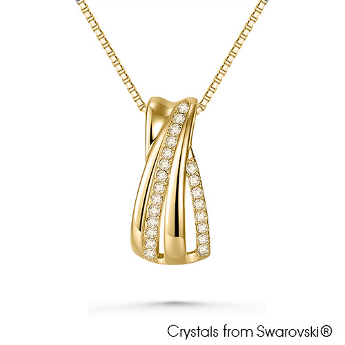 LUSH Gwyneth 18K Gold Plated Necklace