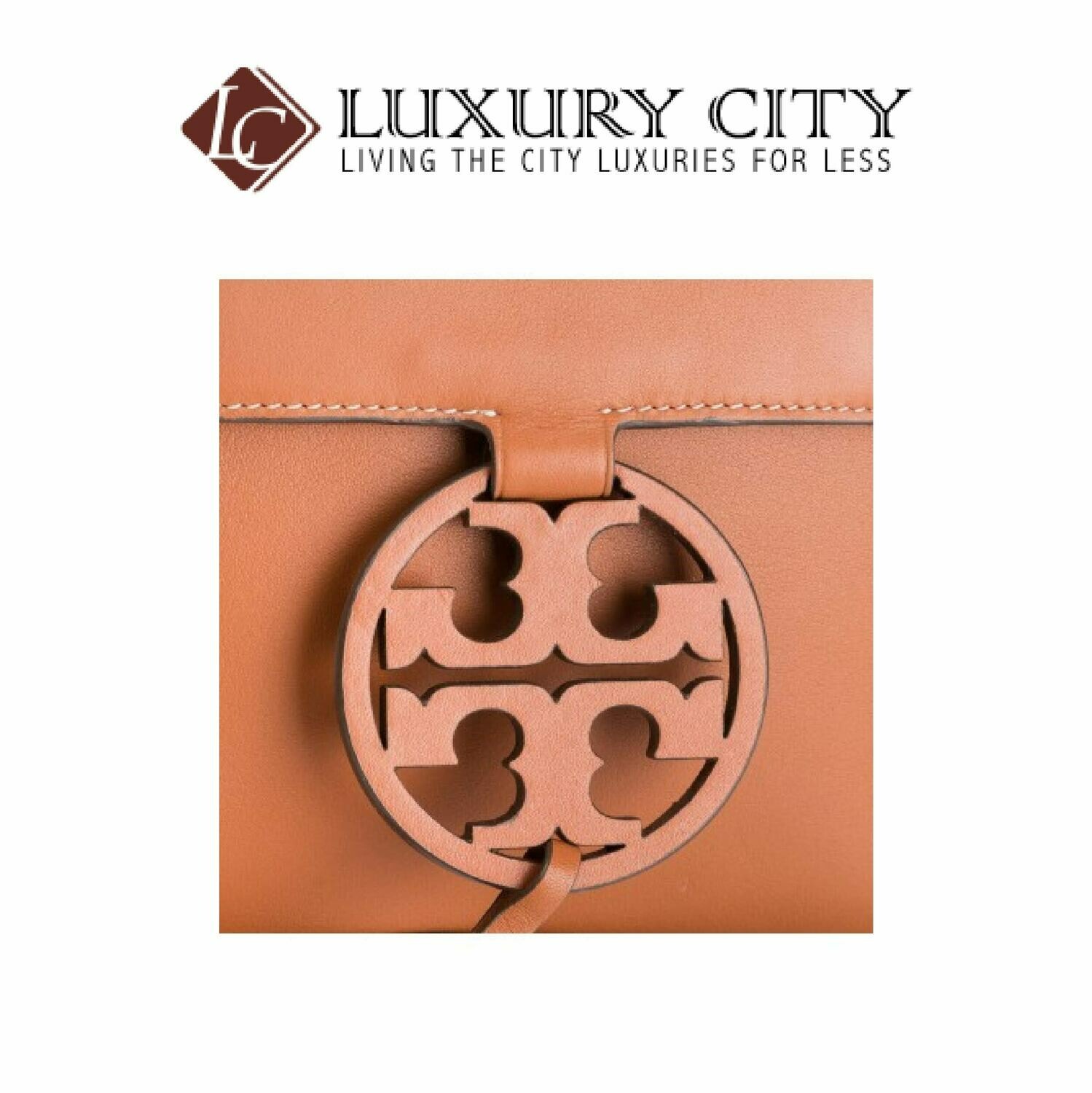 [Luxury City] Tory Burch Miller Crossbody Bag Brown Tory Burch- 55185