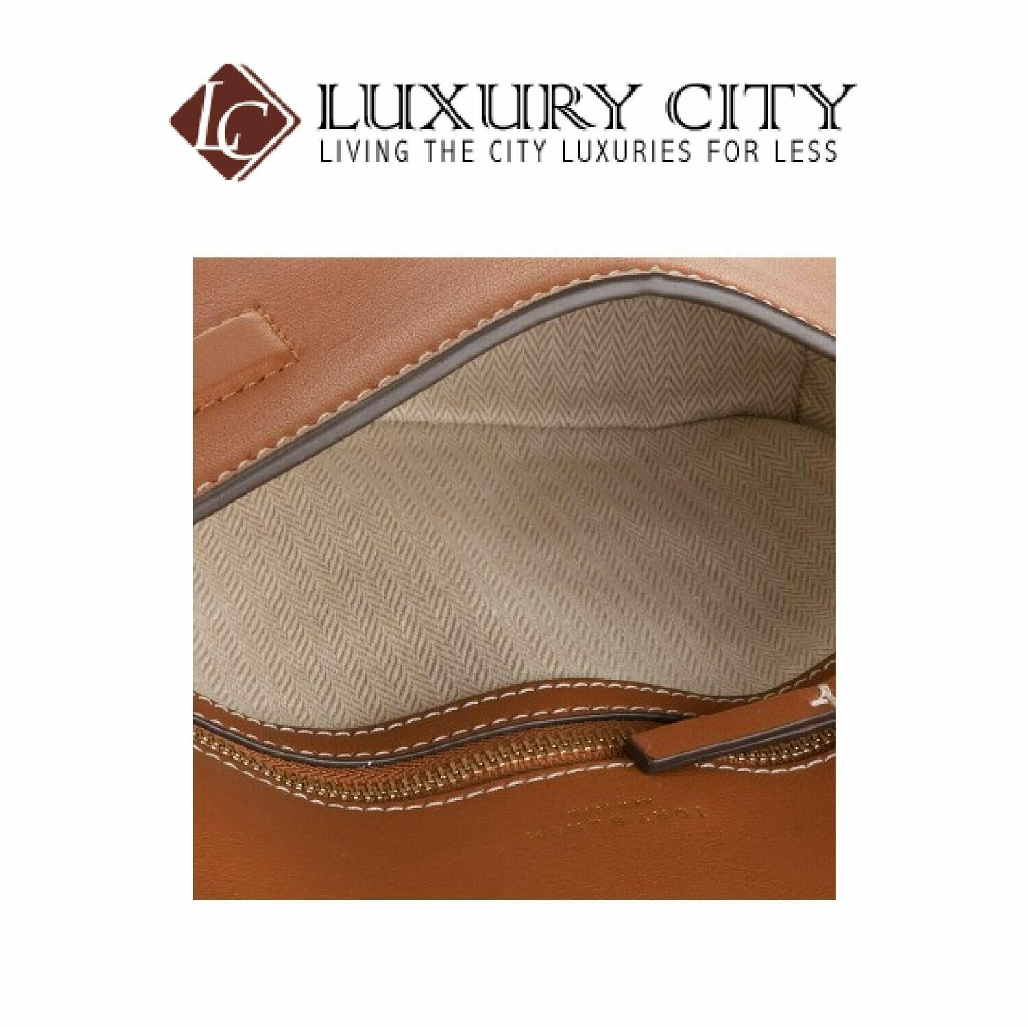 [Luxury City] Tory Burch Miller Crossbody Bag Brown Tory Burch- 55185