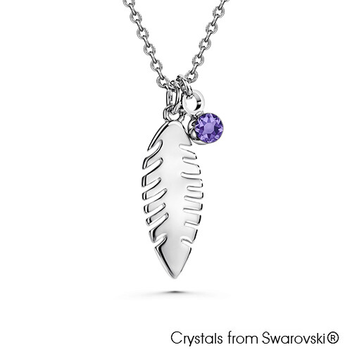 LUSH Phyllis Pure Rhodium Plated Necklace
