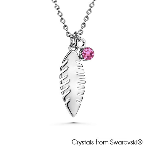 LUSH Phyllis Pure Rhodium Plated Necklace