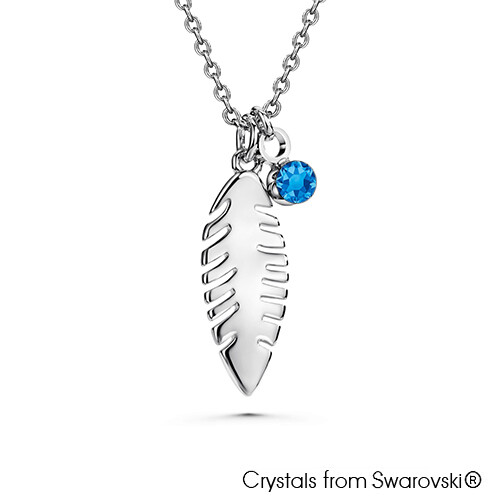 LUSH Phyllis Pure Rhodium Plated Necklace