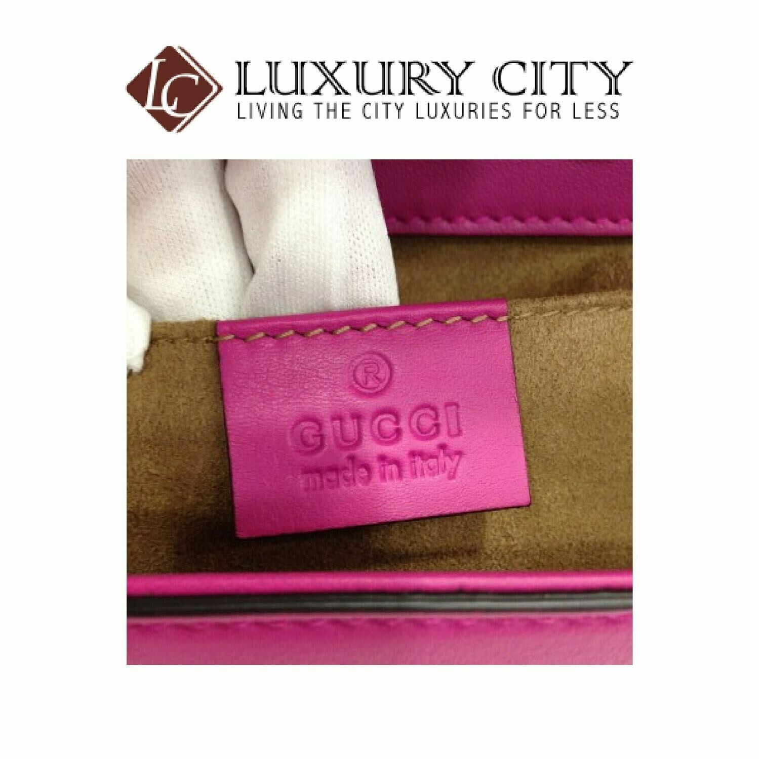 [Luxury City] Gucci Padlock Sling Bag