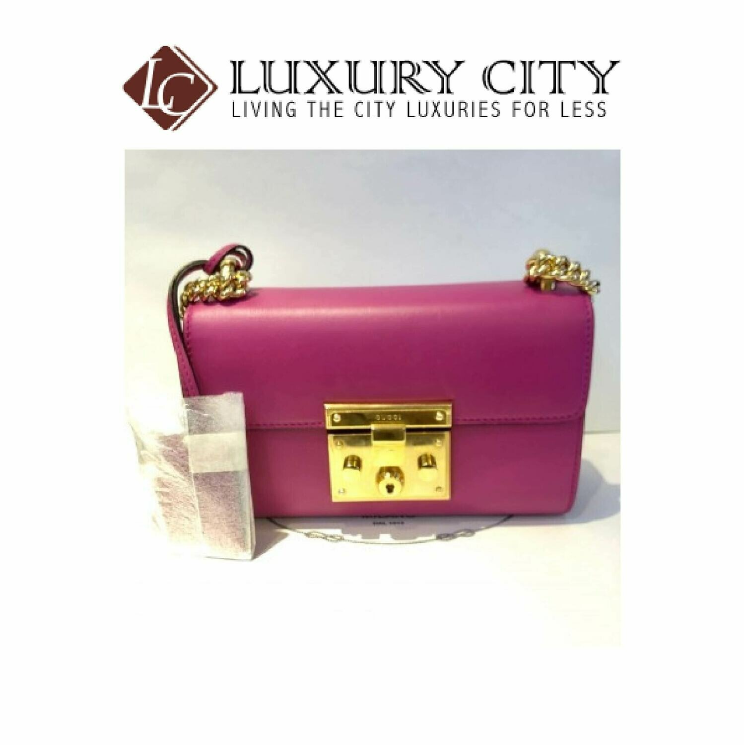 [Luxury City] Gucci Padlock Sling Bag