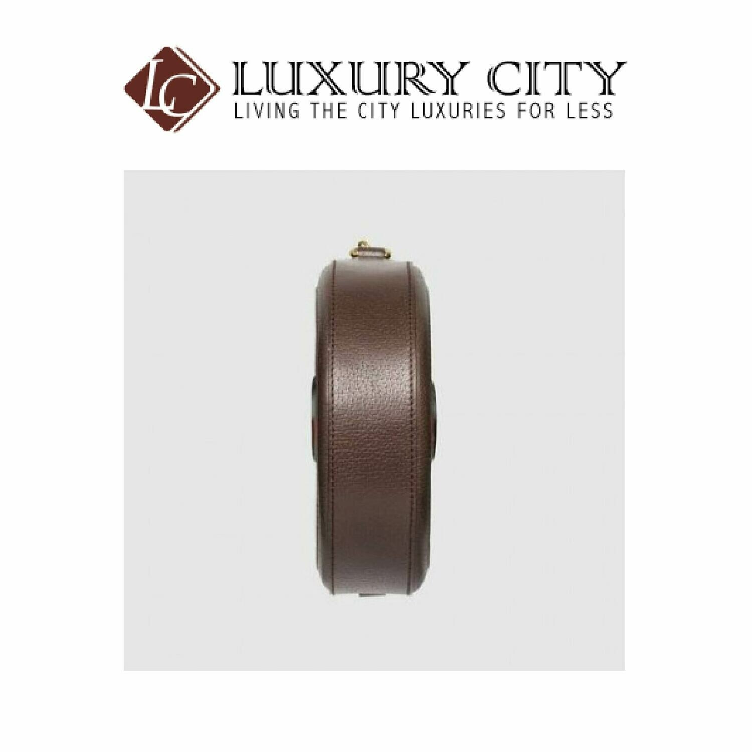 [Luxury City] Gucci Ophidia Mini GG Round Shoulder Bag Light Brown/Sand Gucci- 550618