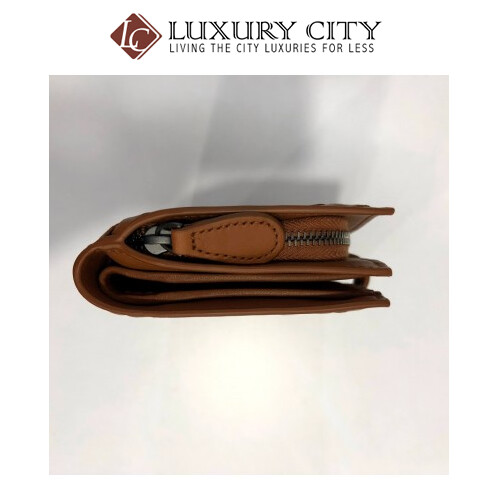 [Luxury City] Bottega Veneta French Wallet Orange Bottega-121060