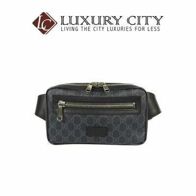 [Luxury City] Gucci GG Black Belt Bag Gucci-474293