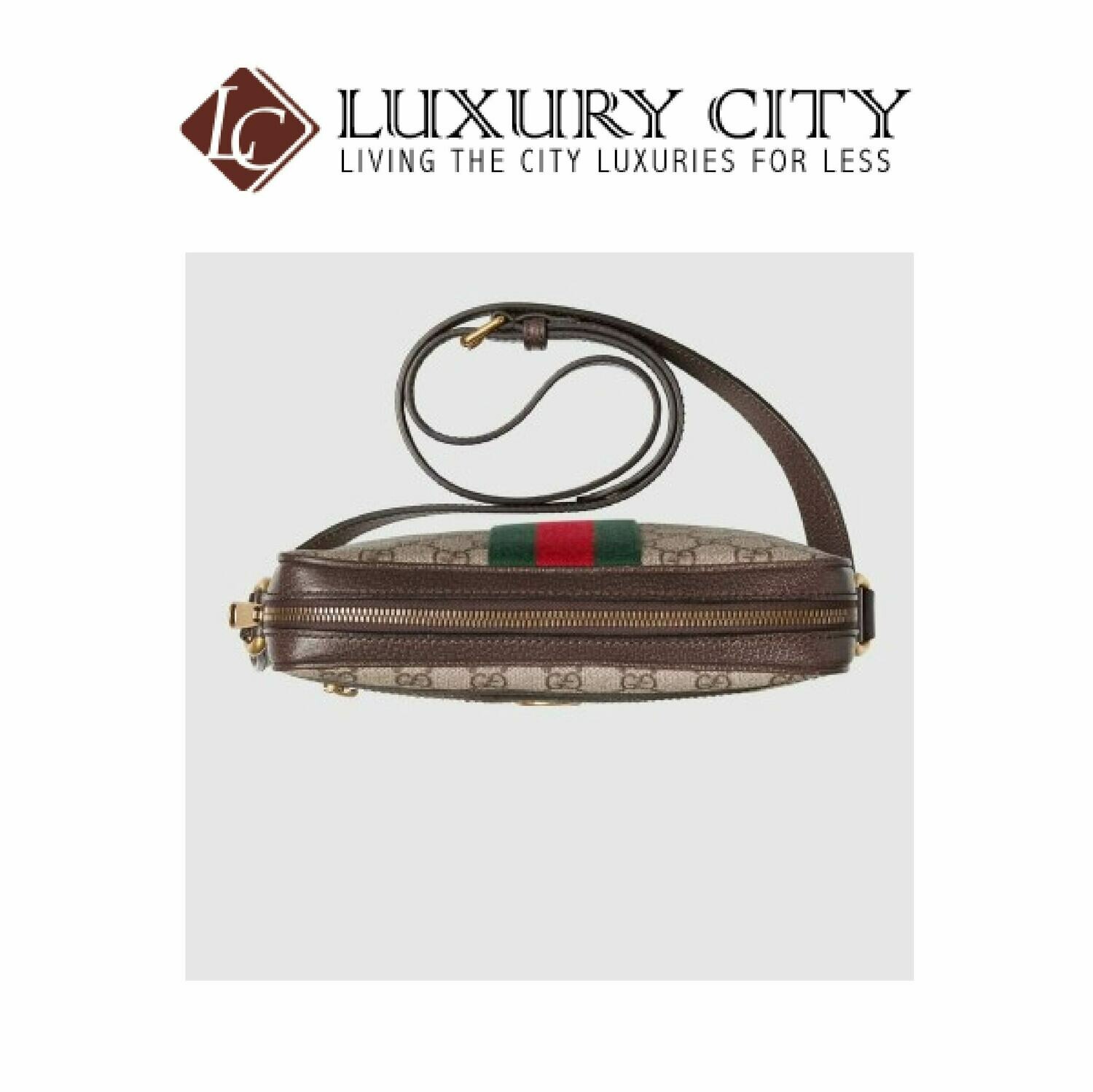 [Luxury City] Gucci Ophidia GG Small Messenger Bag Light Brown/Sand Gucci- 547926