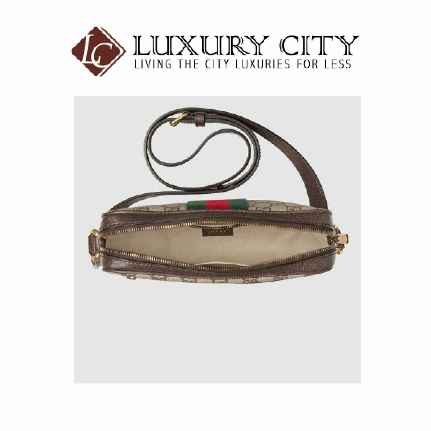 [Luxury City] Gucci Ophidia GG Small Messenger Bag Light Brown/Sand Gucci- 547926