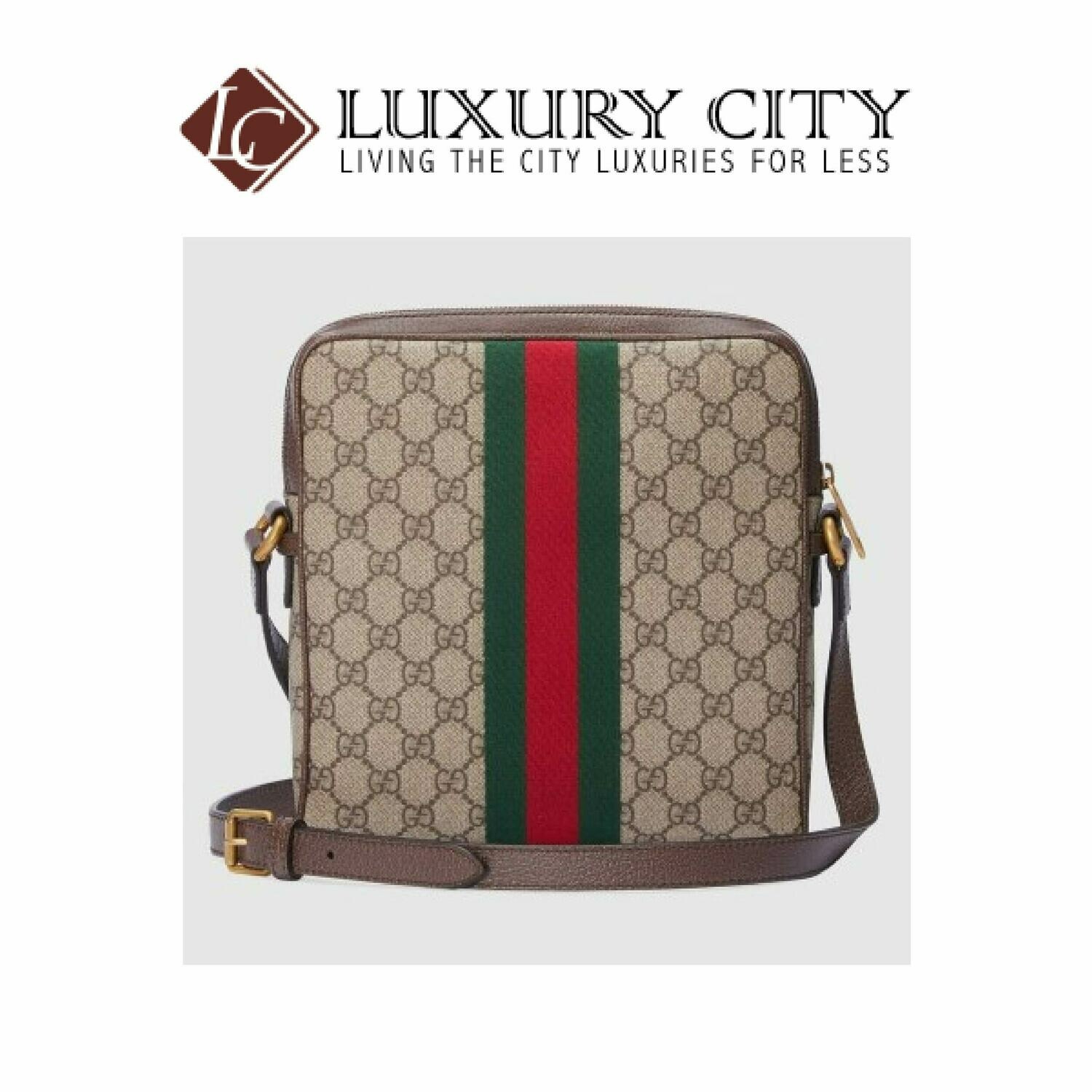 [Luxury City] Gucci Ophidia GG Small Messenger Bag Light Brown/Sand Gucci- 547926