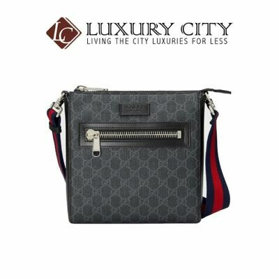 [Luxury City] Gucci GG Black Small Messenger Bag Black Gucci- 523599