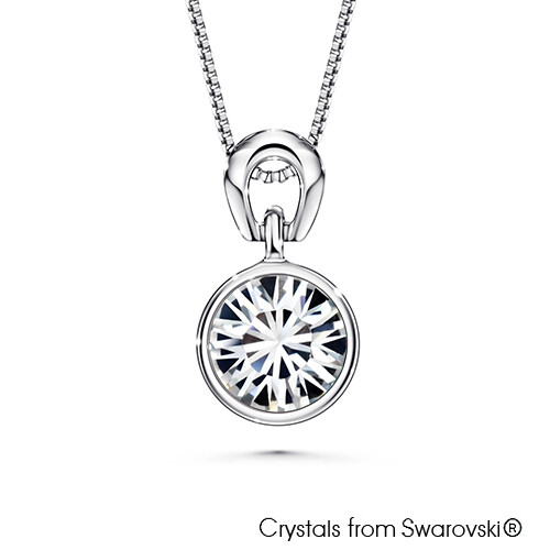 LUSH Solitaire Birthstone Necklace (Available in 12 Colours)