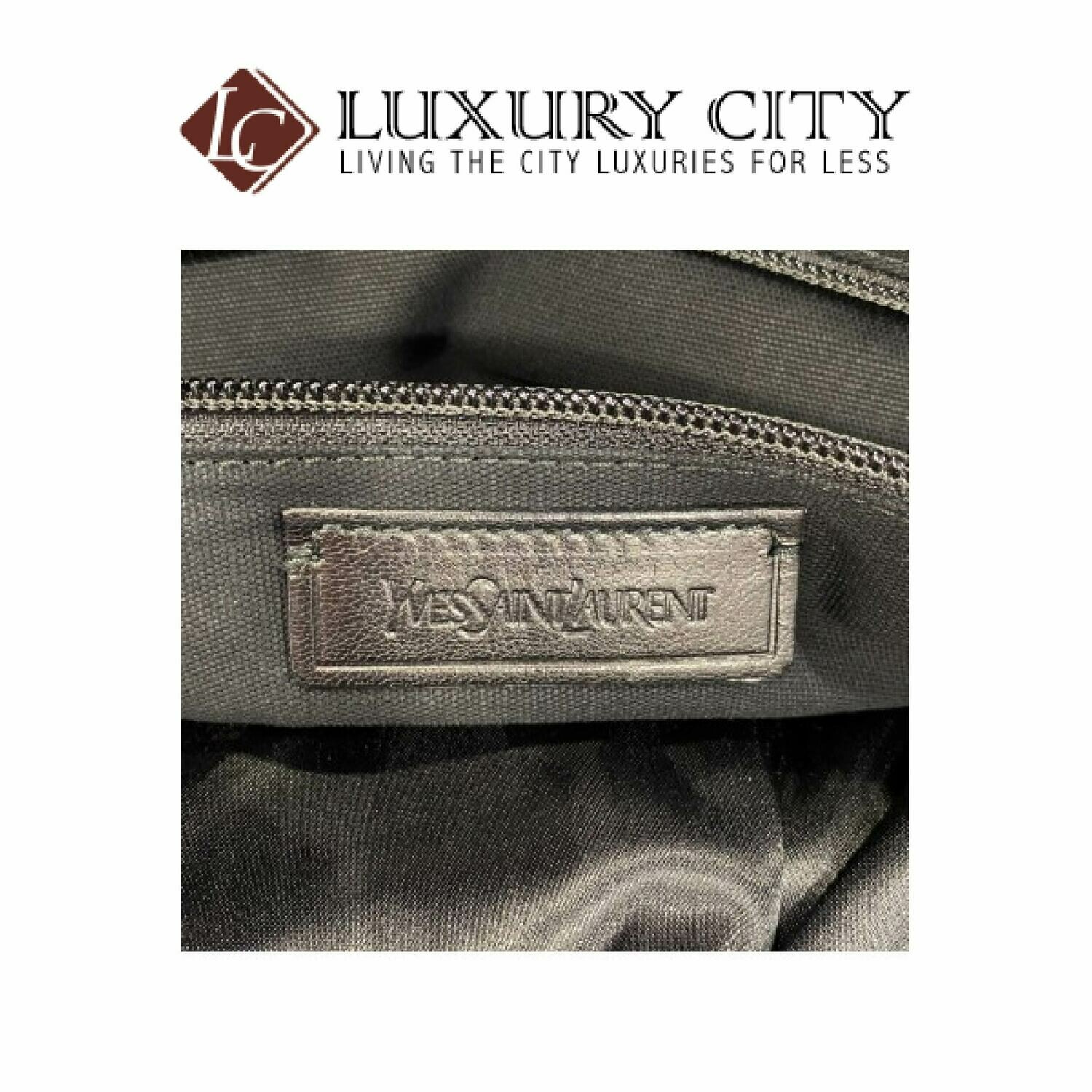 [Luxury City] Saint Laurent Full Leather Luggage