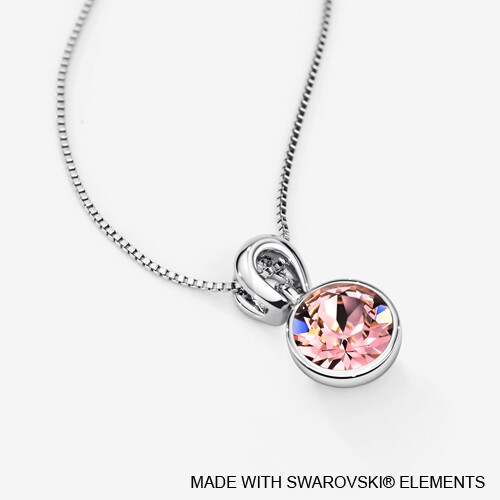LUSH Solitaire Birthstone Necklace (Available in 12 Colours)