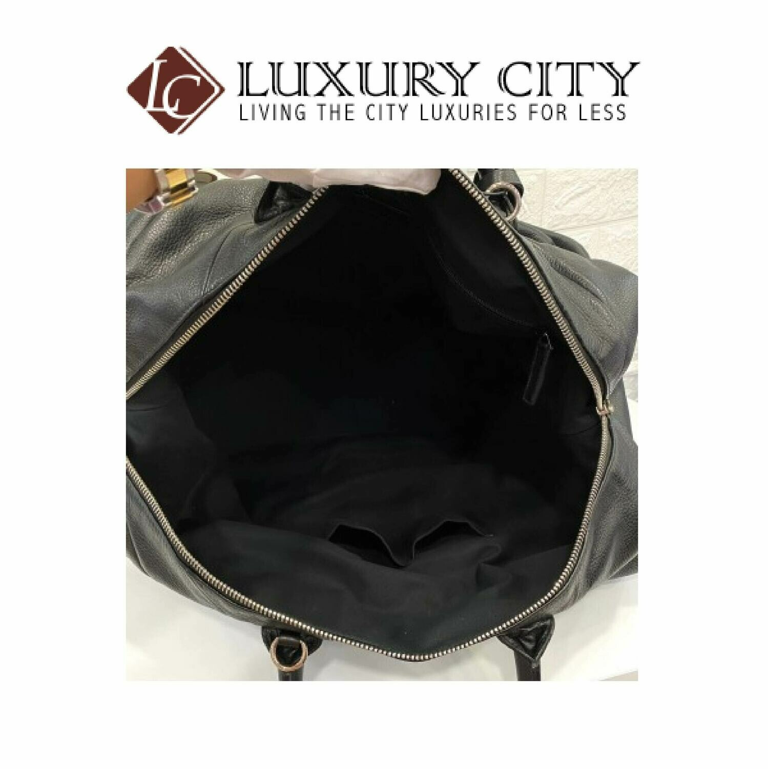 [Luxury City] Saint Laurent Full Leather Luggage