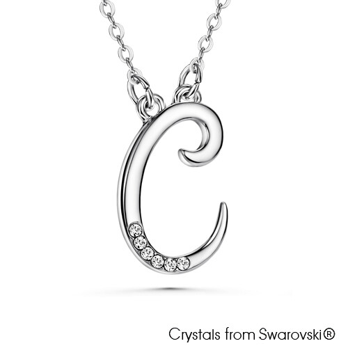 LUSH Alphabet C Necklace
