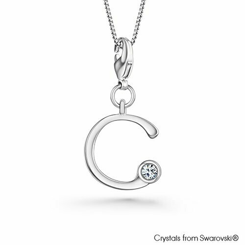 LUSH Alphabet C Charm Necklace