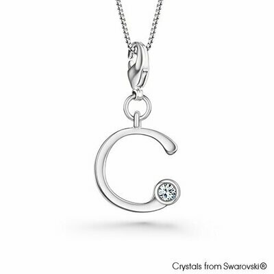 LUSH Alphabet C Charm Necklace