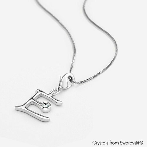 LUSH Alphabet E Charm Necklace