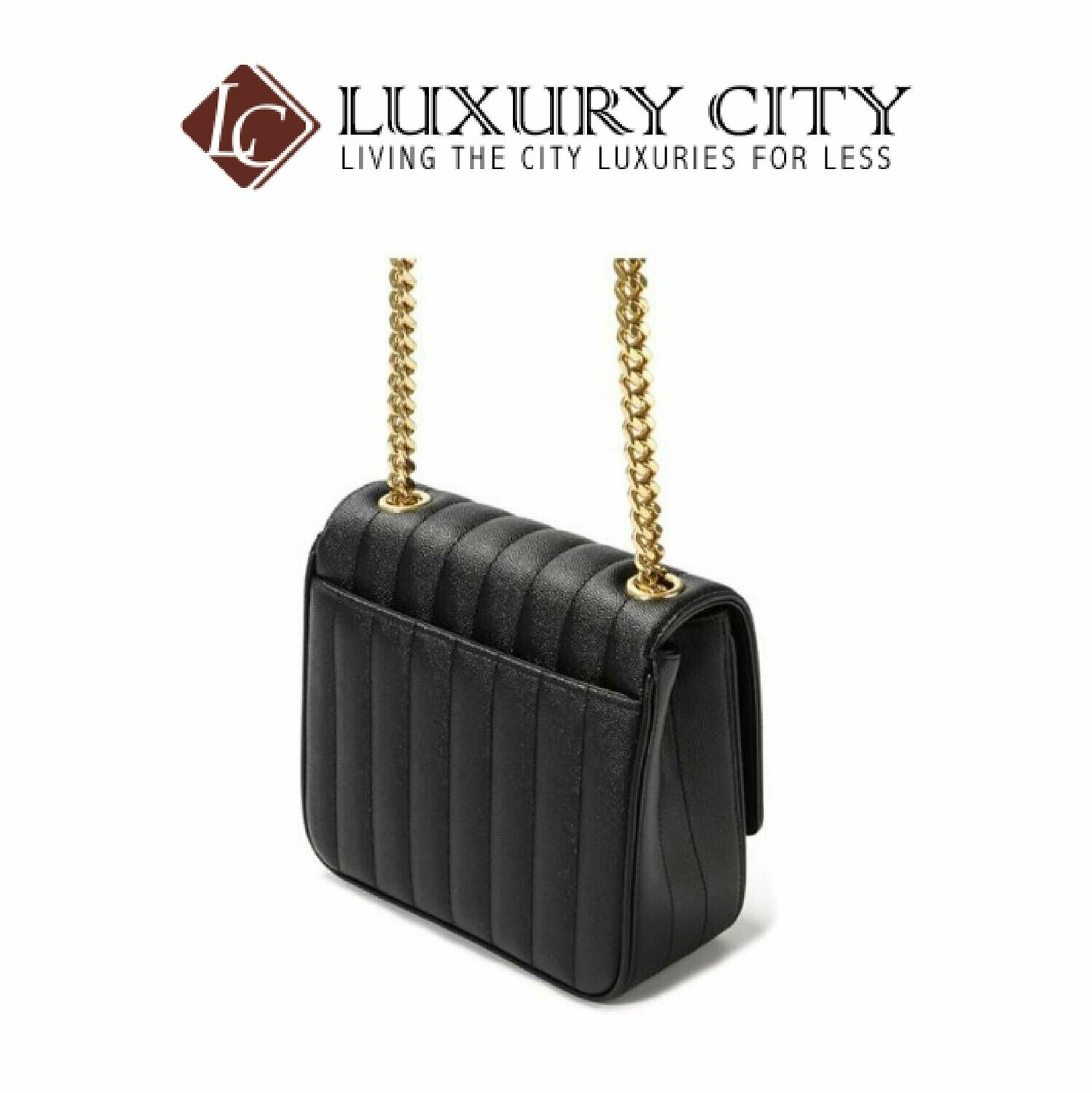 [Luxury City] Saint Laurent Vicky Medium In Matelasse Lambskin Black YSL- 532612