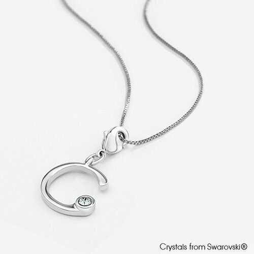 LUSH Alphabet C Charm Necklace