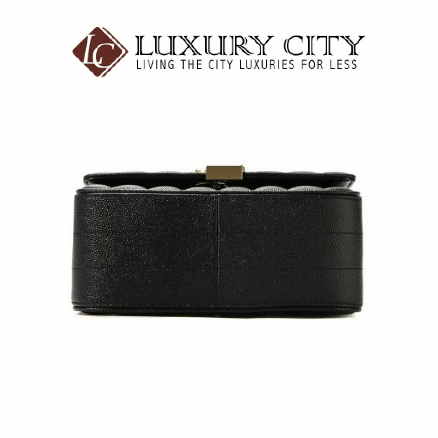 [Luxury City] Saint Laurent Vicky Medium In Matelasse Lambskin Black YSL- 532612