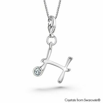 LUSH Alphabet H Charm Necklace