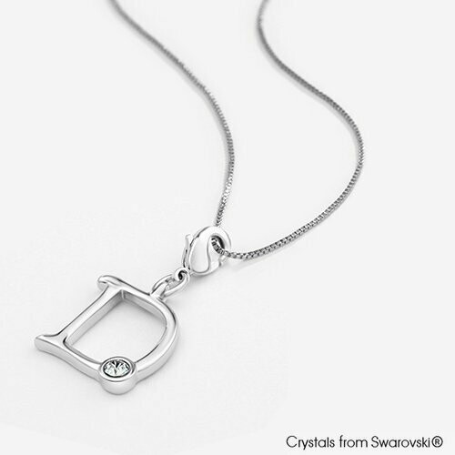 LUSH Alphabet D Charm Necklace