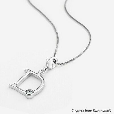 LUSH Alphabet D Charm Necklace